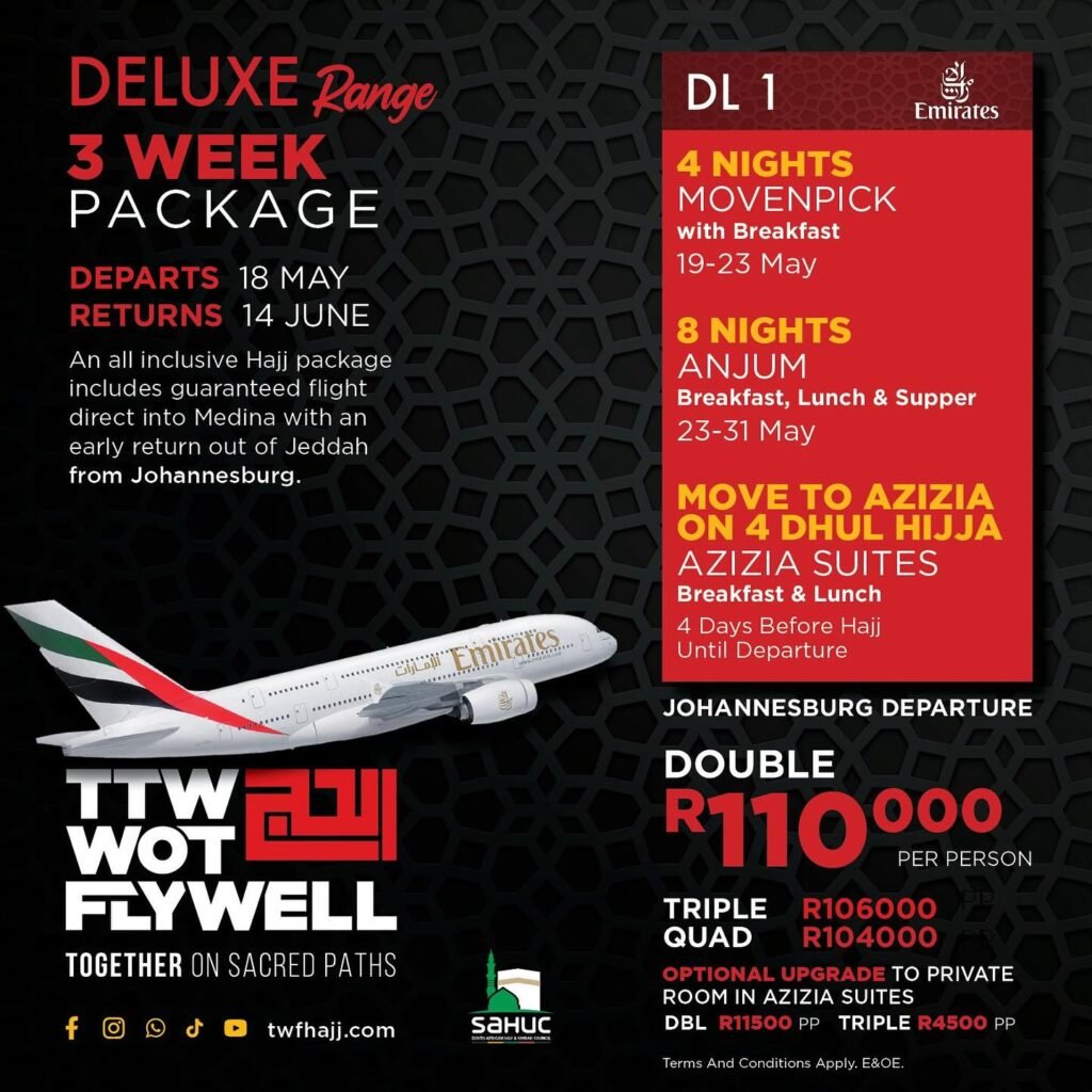 Flywell Umrah Packages 2025, Hajj 2025 Tour, Prices List